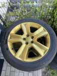 Subaru impreza felgi zlote 17