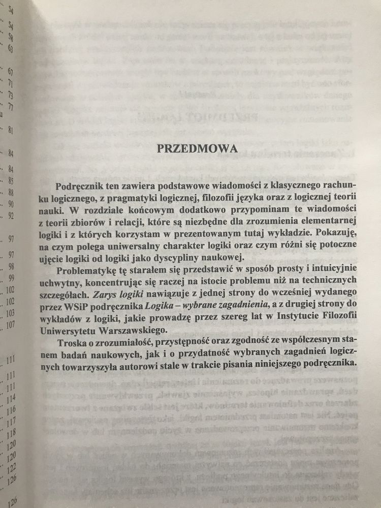 Zarys logiki Mieczysław Omyła