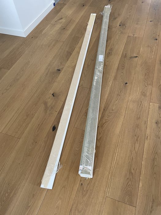 Listwy przypodłogowe białe MDF 2440x80x16 VIP Parkiet Profil 85 68m