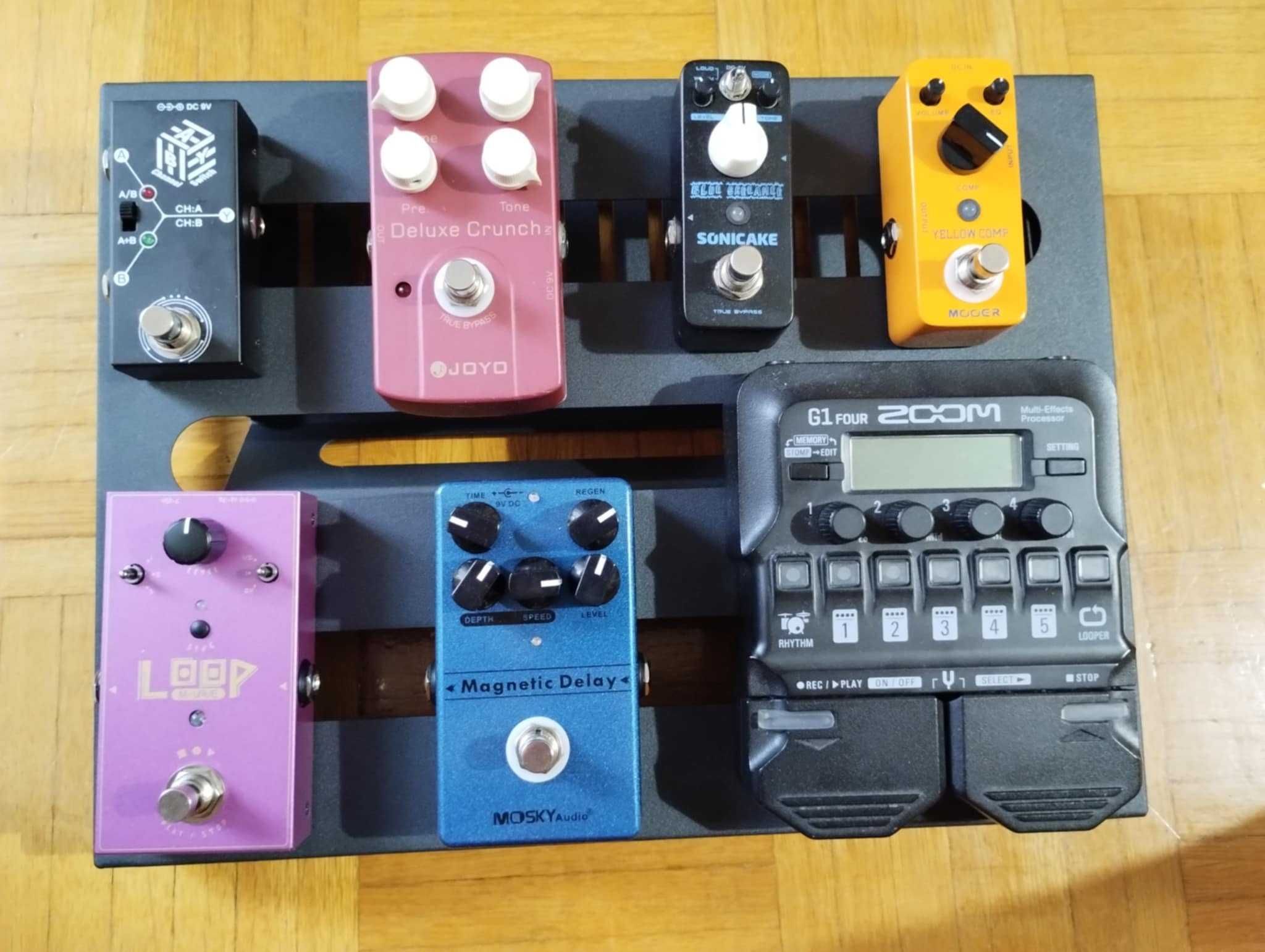 Pedalboard 36x27x6,5/4