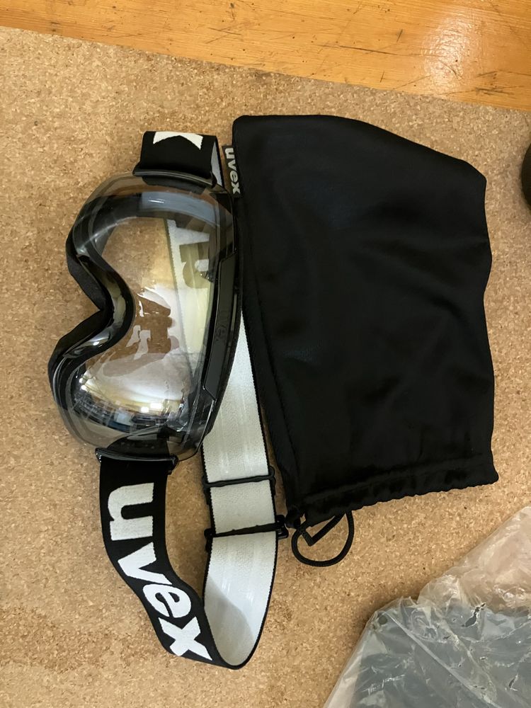 Kask Fullface UVEX Jakkyl Na hulajnoge elektryczną/na rower Z GOGLAMI