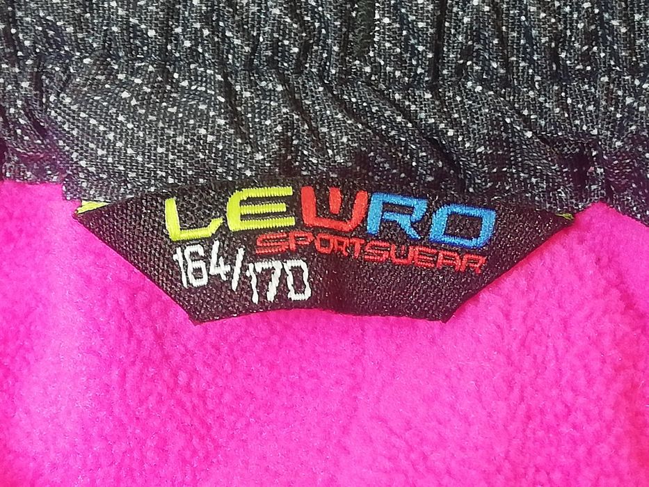 Spodnie dziewczęce zimowe ocieplane Lewro r.164-170