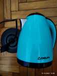 Електричний чайник Delfa DK 3520 X turquoise, 1,8 л