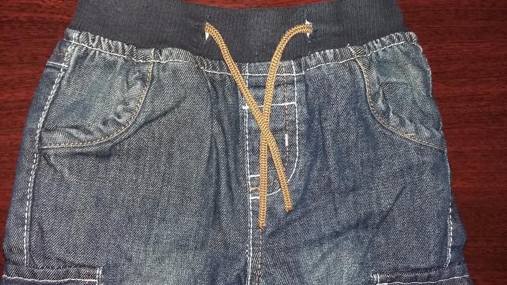 Новые утепленные модные джинсики на мальчика (девочку) на рост 62-68 с