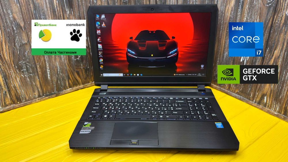 Надійний Ноутбук Для Будь-Яких Задач Clevo P65 /GTX 970M 3 GB/ГАРАНТІЯ