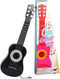 Gitara klasyczna dla dzieci 6-strunowa 43 cm czarna