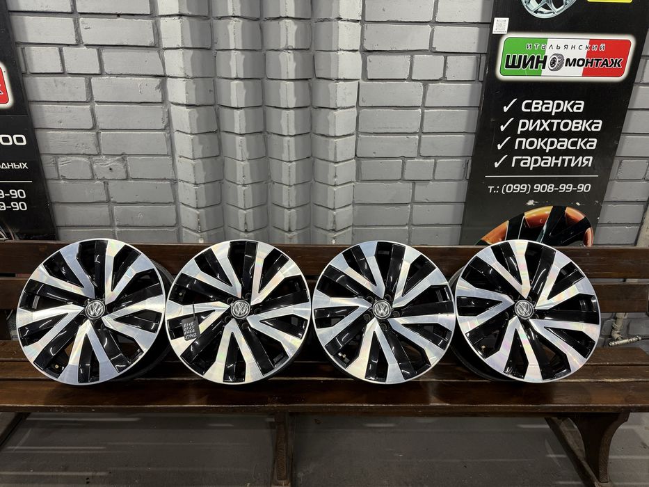 99 Оригинальные литые диски VW TOUAREG 5/112 R18 ET25 760601025