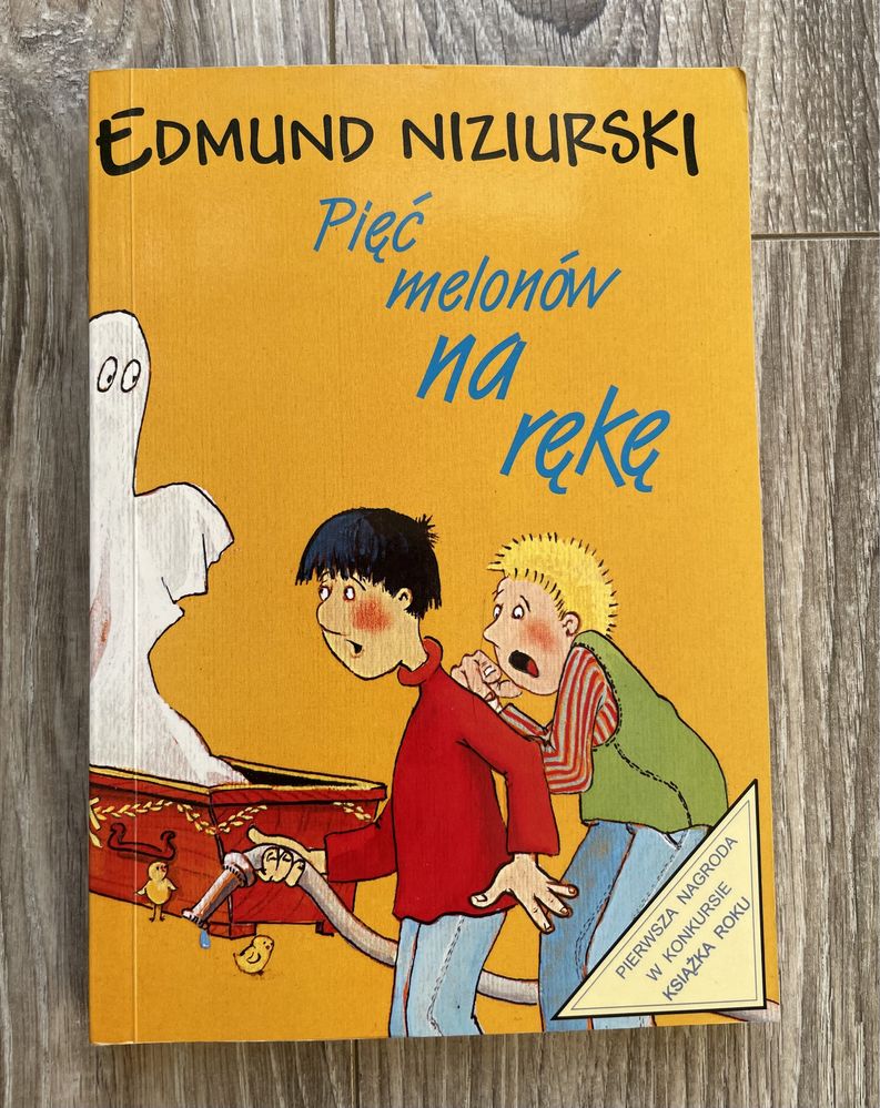 Pięć melonów na rękę Edmund Niziurski wydawnictwo Literatura