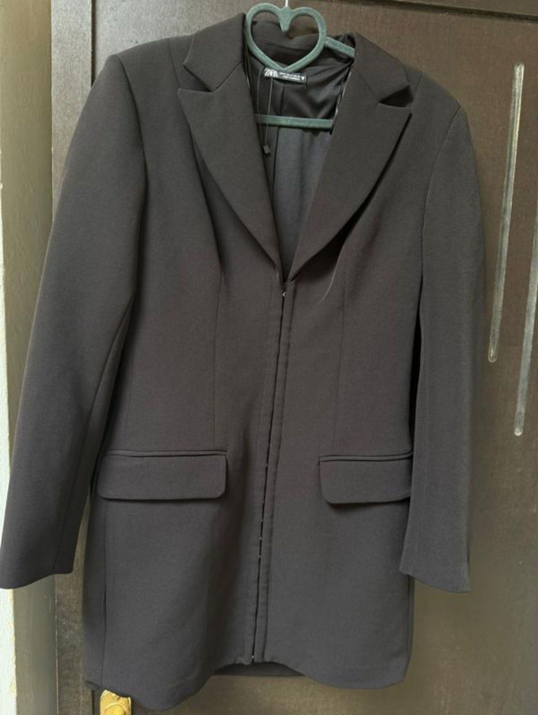 Сукня-піджак чорна zara