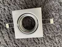 Oprawa lampy sufitowej , szczotkowane aluminium - 10 szt.