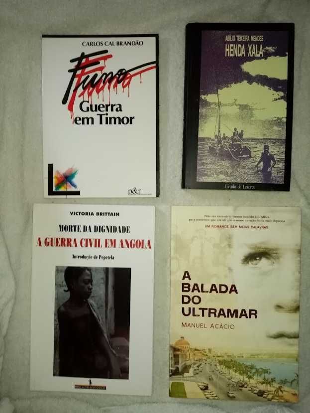 Livros Ultramar e Guerra Colonial e Estado Novo PORTES GRÁTIS