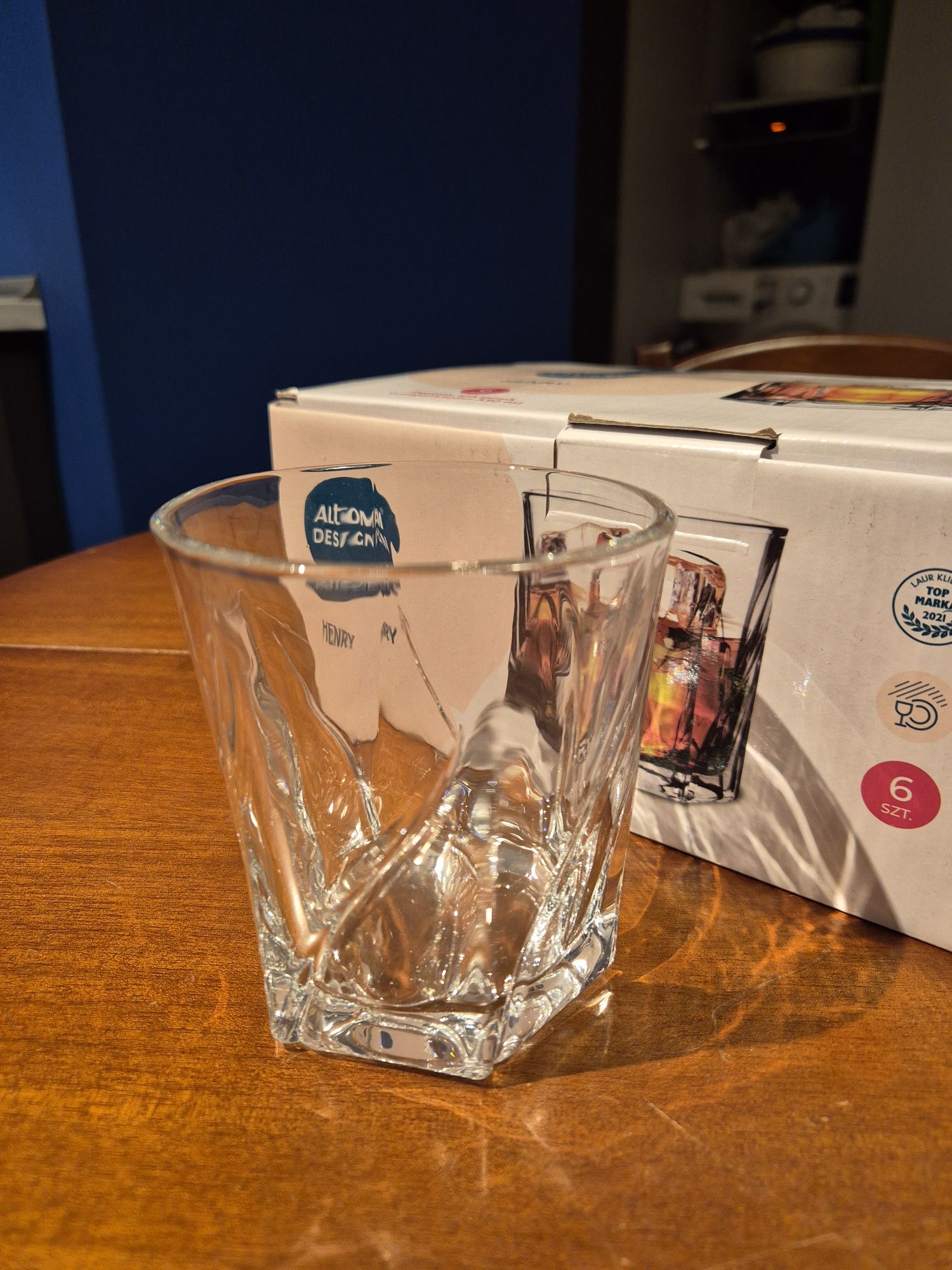 Komplet szklanek do whisky Altom Design jak nowe 6 sztuk