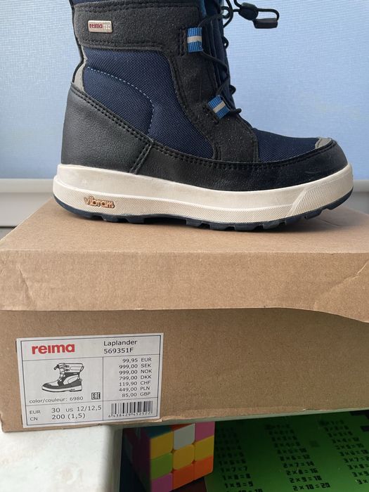 Чоботи зимові Reima Laplander vibram 30 р
