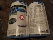 Filtr pompy INTEX    2 szt