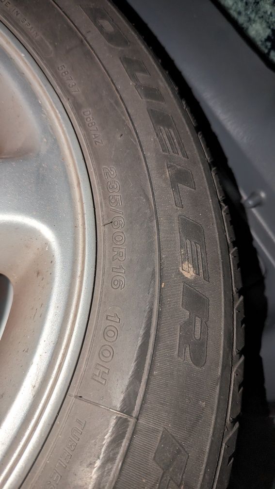 Opony letnie Bridgestone dueler h/t 235/60/16 komplet 4x4