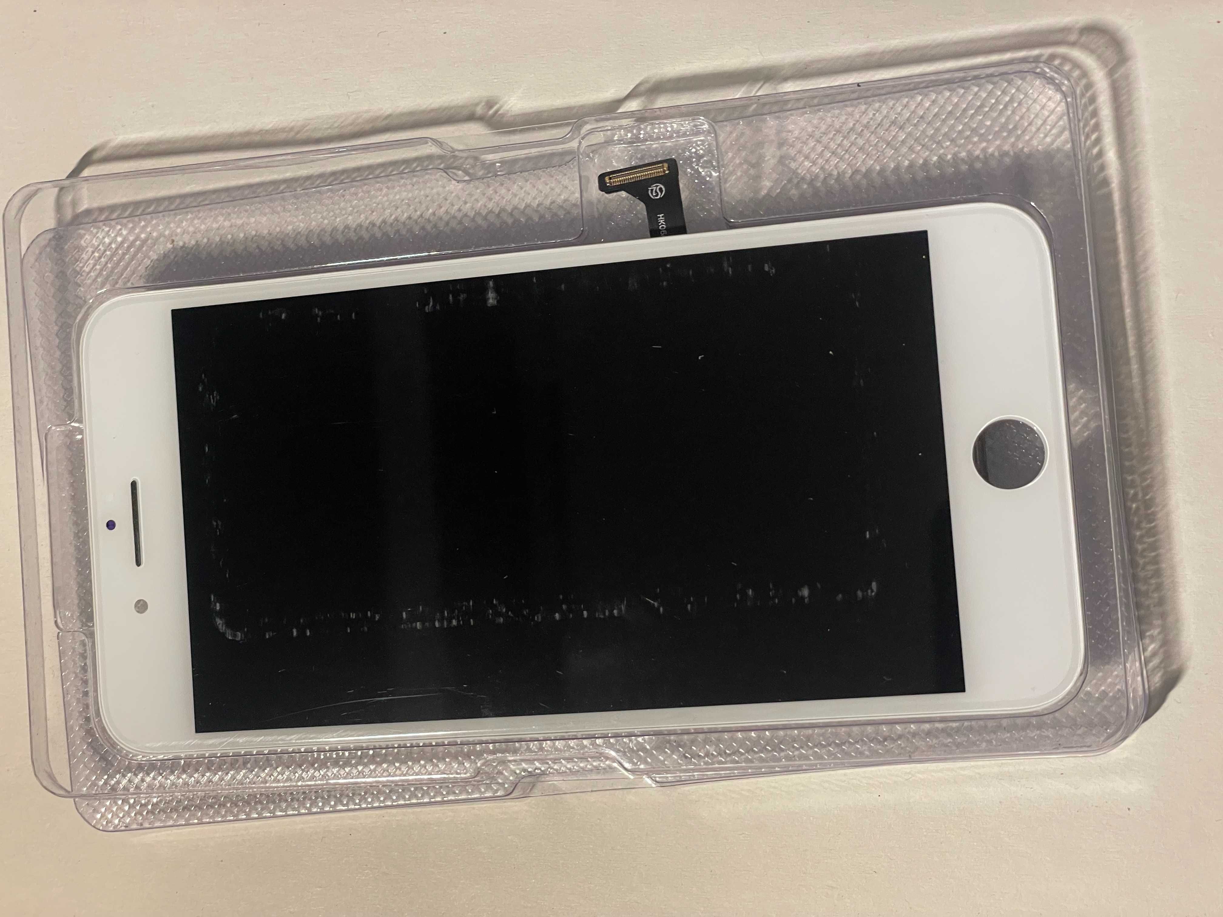 Ekran wyświetlacz LCD biały nowy iPhone 7 + Plus