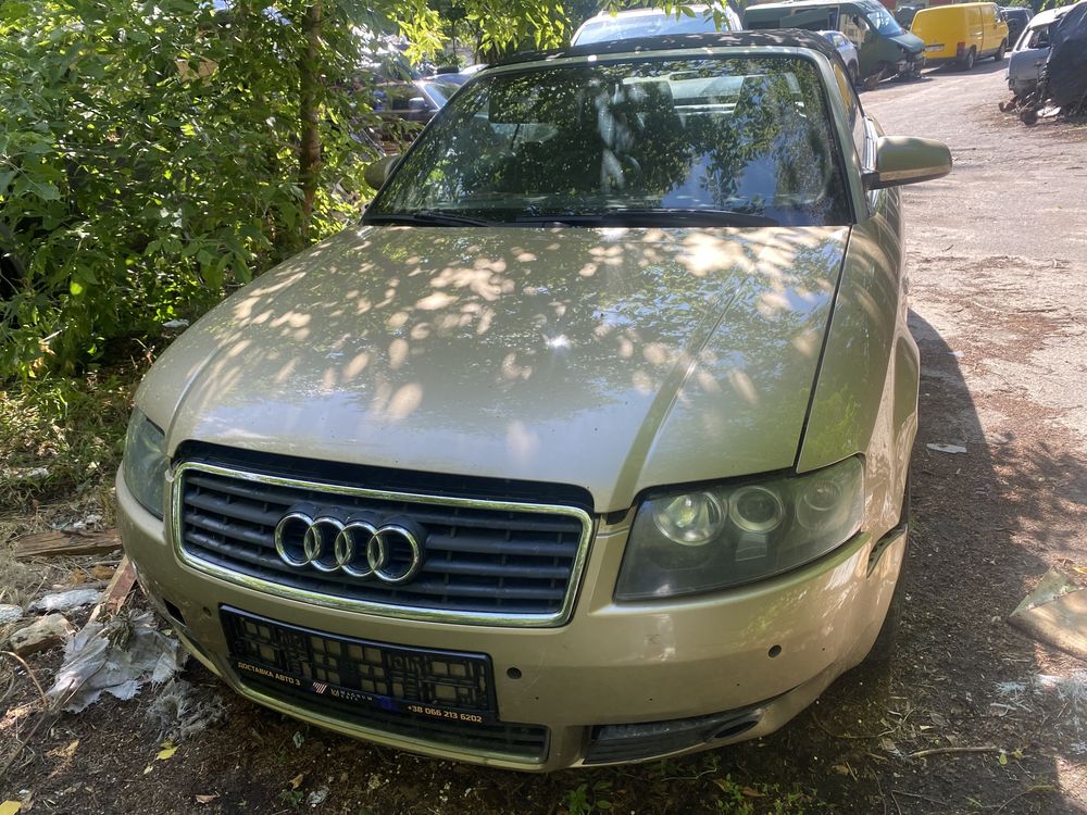 Розборка а4 б6 разборка audi a4 2,4 кабріолет запчасти