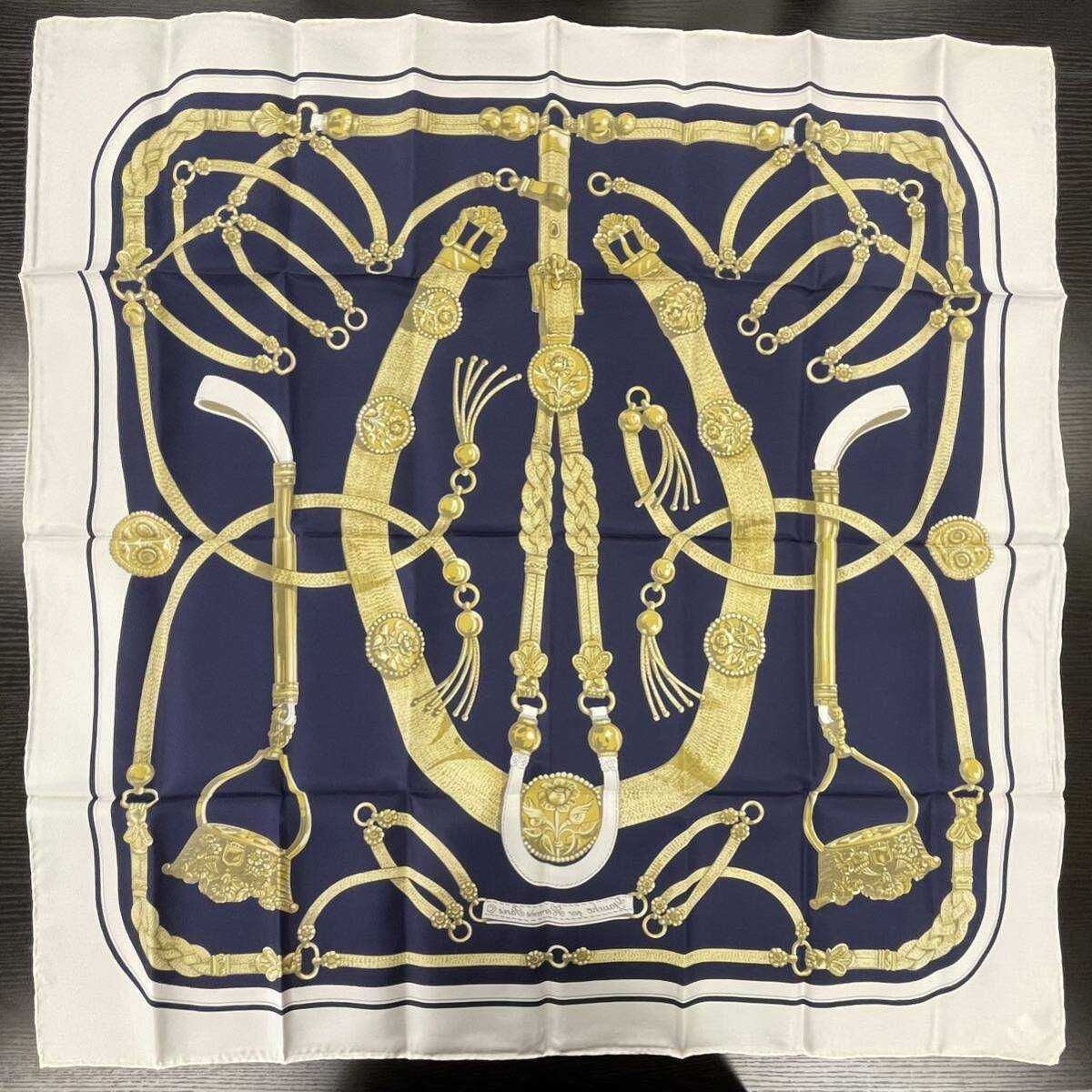 Hermes chusta jedwabna klasyka vintage nowa