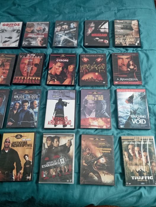 40 filmes DVD a bom preço