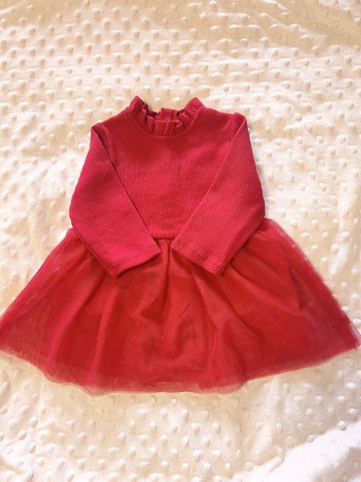 Дитяче святкове червоне плаття, сукня