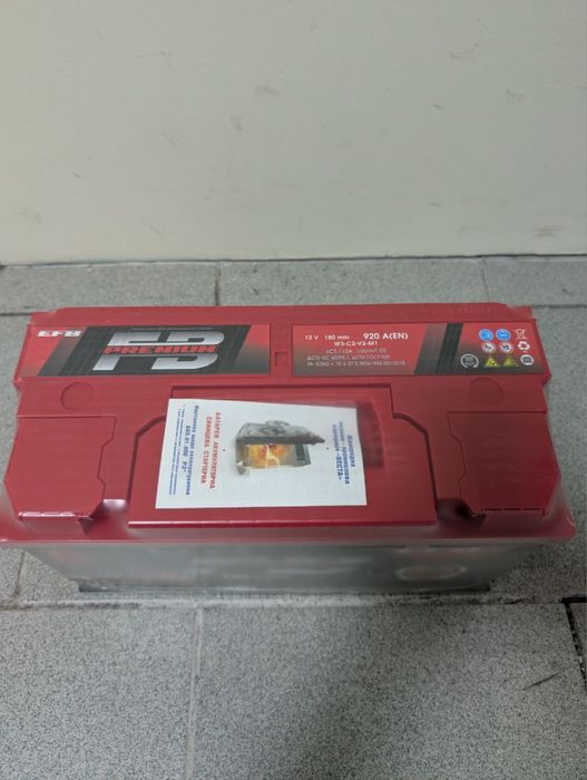 Акумулятори FireBall 100 110 Ah EFB, Нові 2025 року