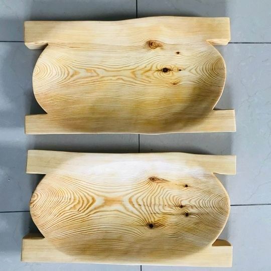 Koryto drewniane na świnię KORYTA na prosiaka 50x100cm