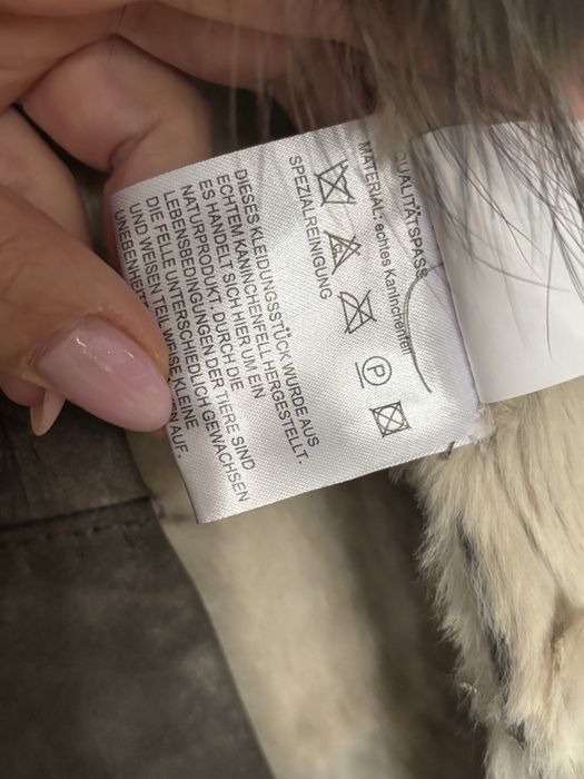 Naturalny oryginalny kożuszek z jenotem