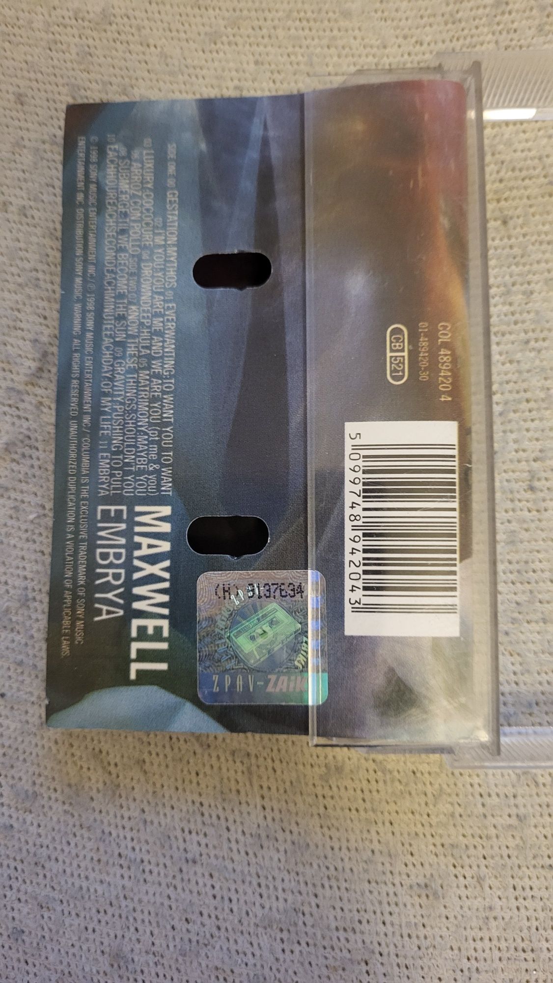 Maxwell Embrya kaseta magnetofonowa