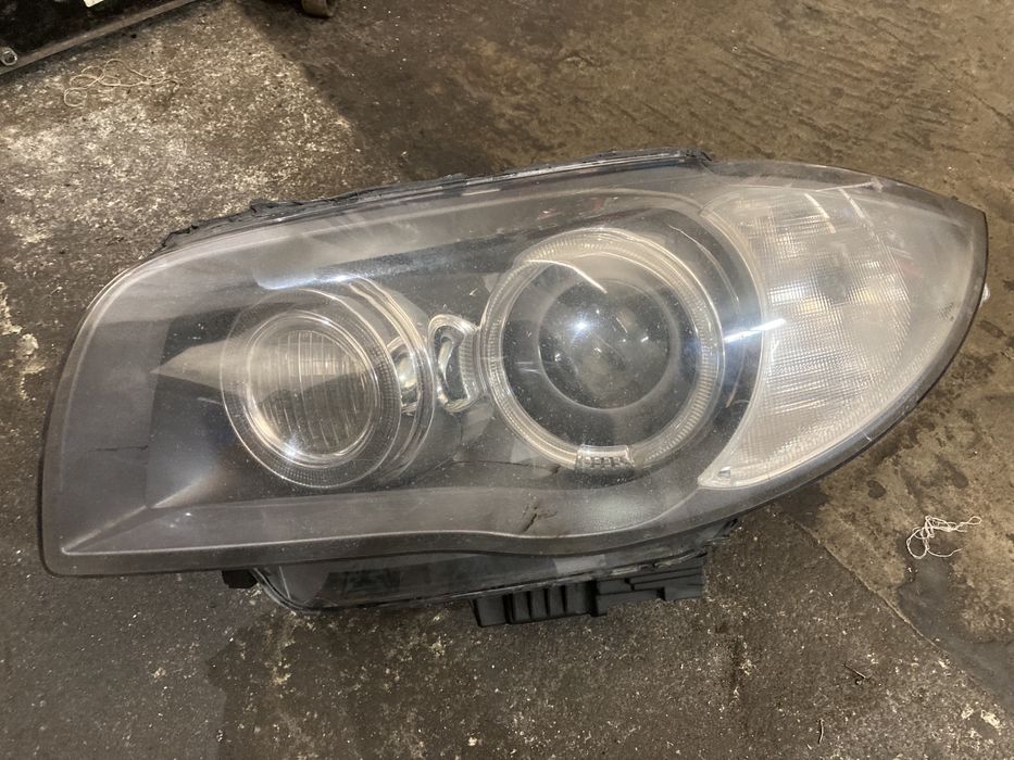 Bmw e81 e87 xenon lewy lif lci skrętny uszk puszka
