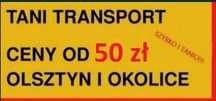 Bagażówka Olsztyn przewóz mebli transport tanio