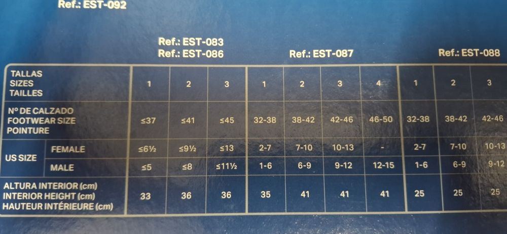 Bota Walker Fixa Longa Orliman EST-807