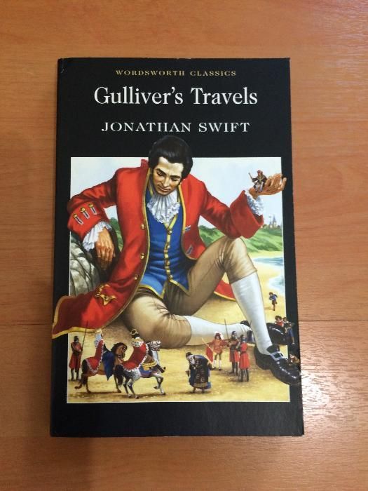 Livro Gulliver's Travels de Jonathan Swift INLGES