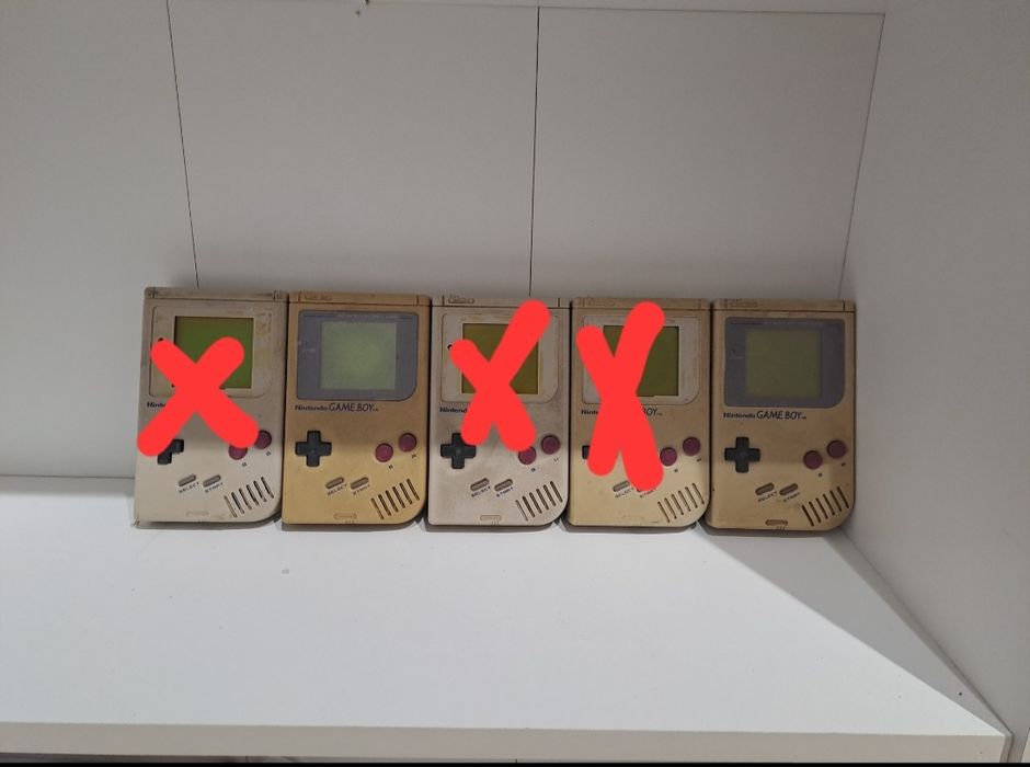 Gameboy classic uszkodzony
