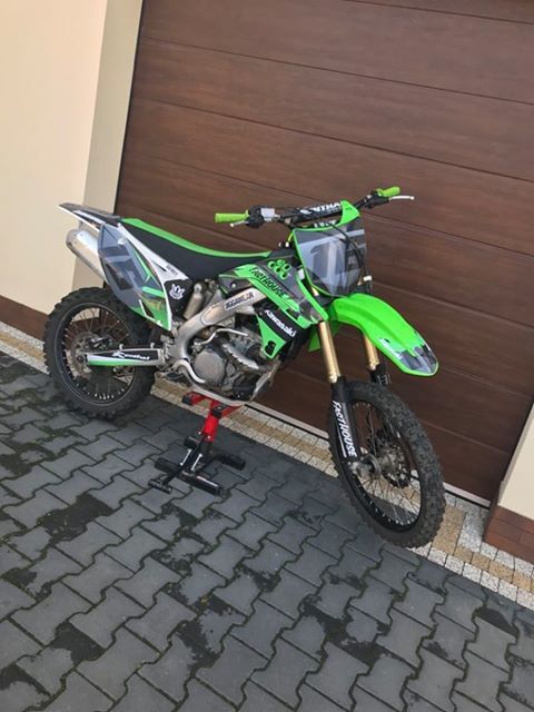 Profesjonalna Okleina PRO MX - Kawasaki KX KXF wszystkie roczniki