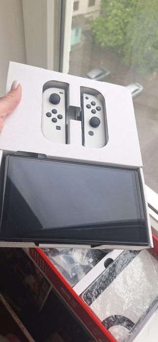 Консоль Nintendo Switch (OLED model) White set