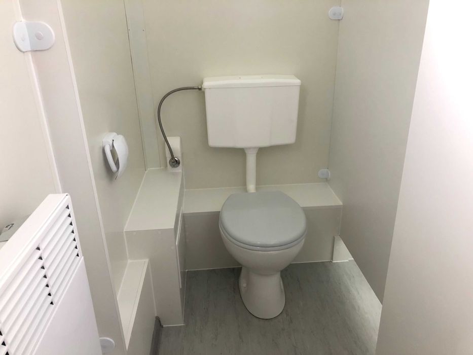 kontener sanitarny, kontener, kontener damsko-męski, WC