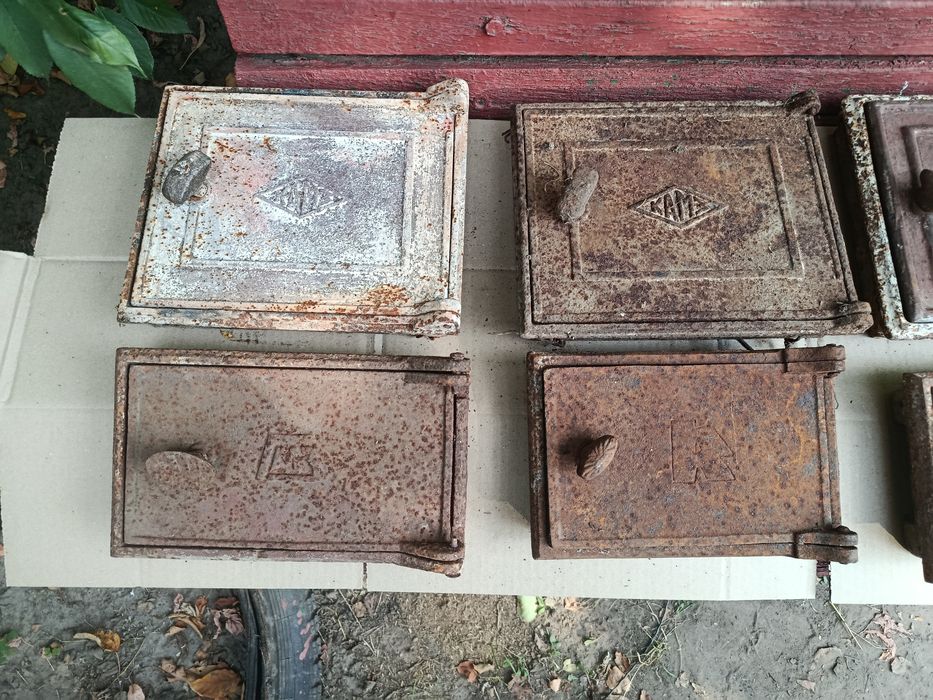 Дверка чугунна пічна груба СССР