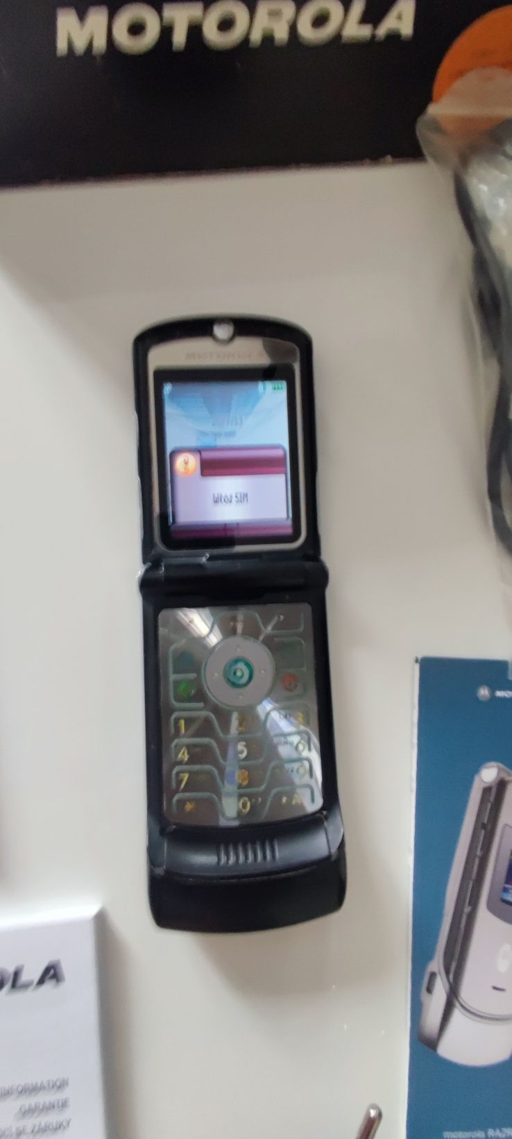 Motorola v3 razr cały zestaw jak z salonu