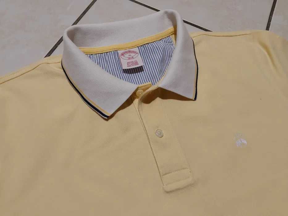 BROOKS BROTHERS USA - NOWA! z LOGO Koszulka Polo Męska rozmiar XL