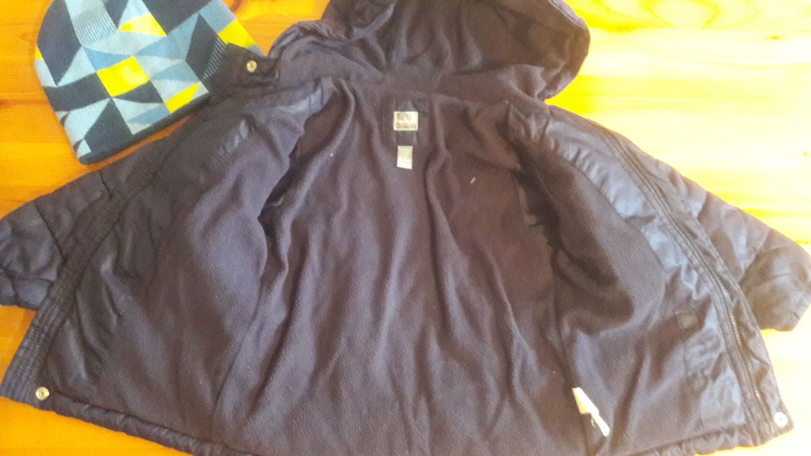 Kurtka chłopieca GAP rozm. 110 + czapka H&M