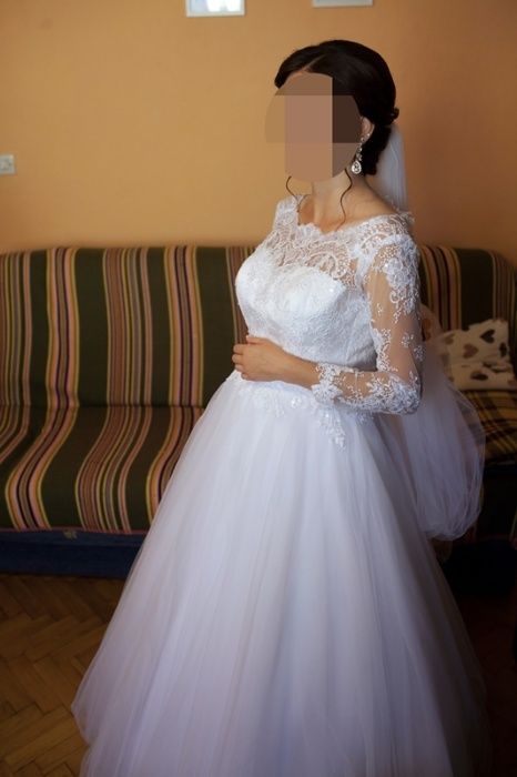 Piękna suknia ślubna Afrodyta rozm. 34/36 princessa