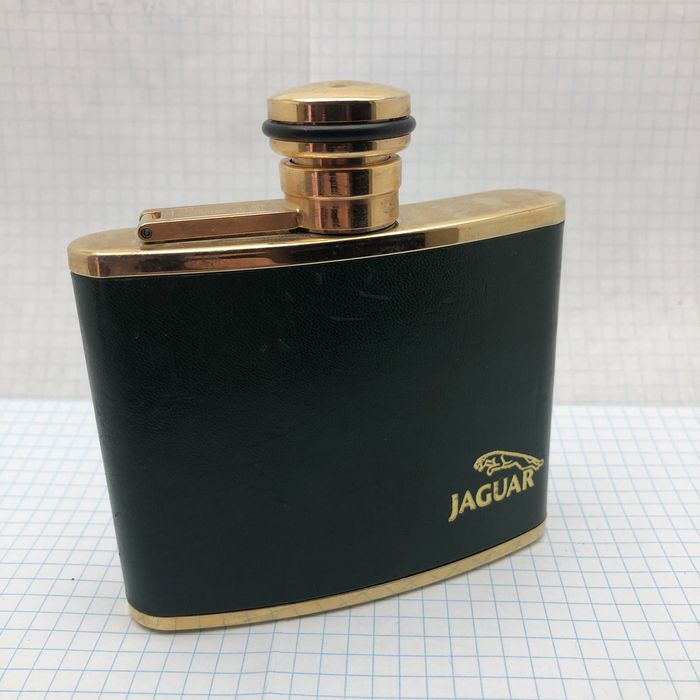 Фляга коньячная , брендовая . Jaguar. Англия