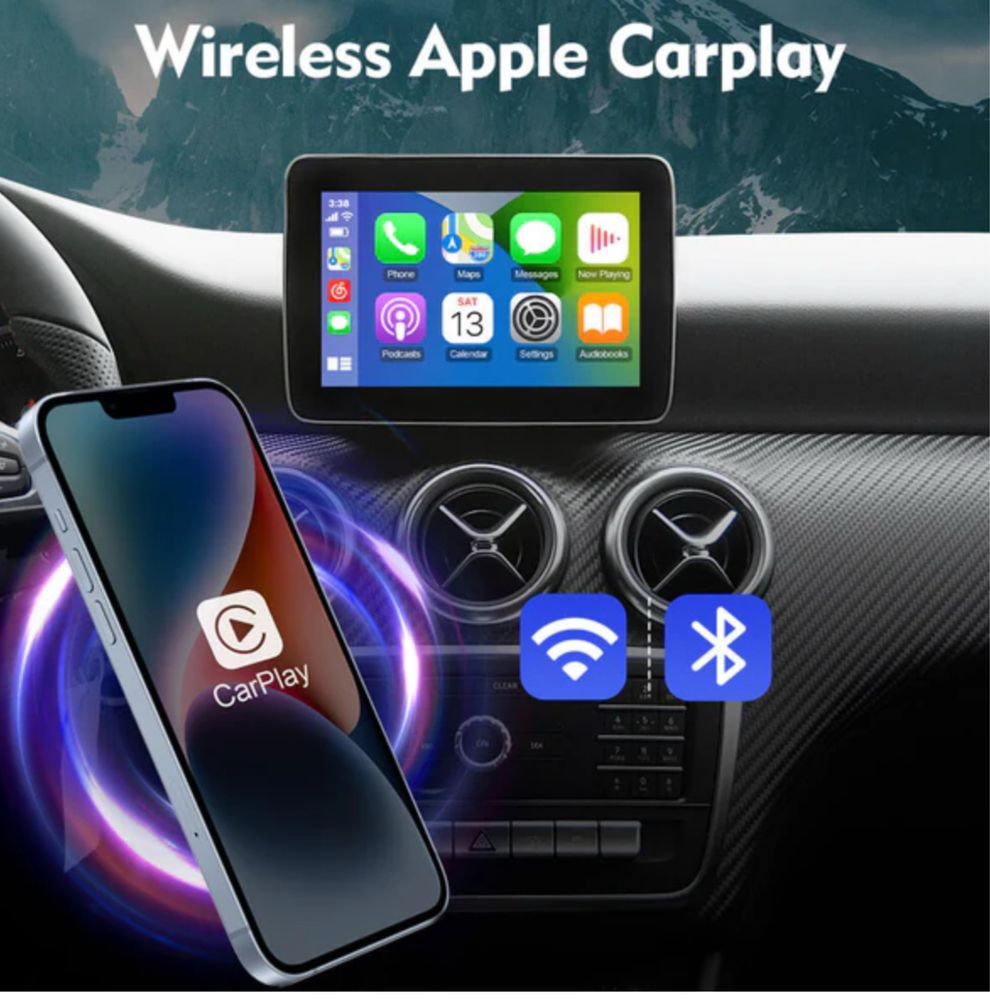 BOX para MERCEDES NTG5/5.1 Carplay/Android Auto