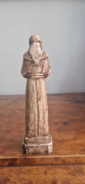 Rzeźba figura Św. Walenty dewocjonalia sztuka sakralna antyk