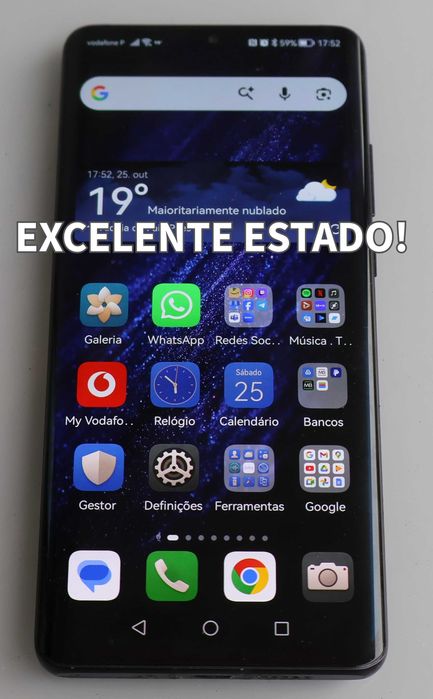 HUAWEI P30 Pro (6,47'' - 8 GB - 128 GB - Preto)