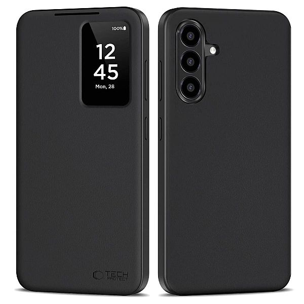 Etui Tech-Protect Smart Wallet na Samsung Galaxy A56/5G - czarny mat