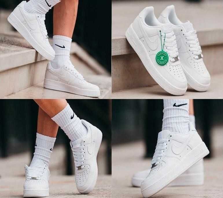 Кроссовки Nike Air Force 1 White 36-45 найк аир форс Хит Весны