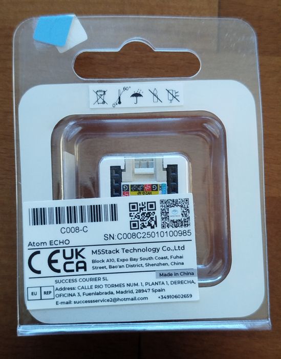M5Stack Atom Echo ESP32 Bluetooth WIFI
