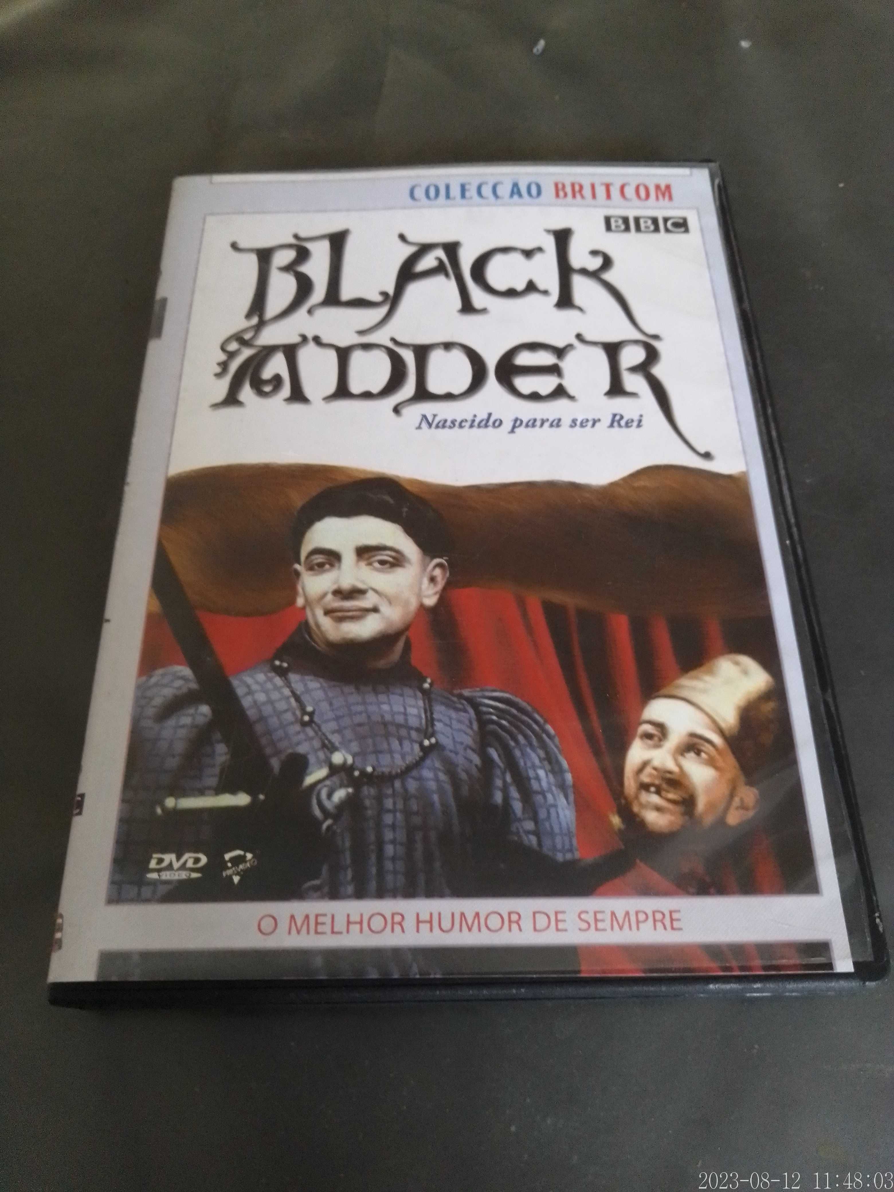 DVD Black Adder - Nascido Para Ser REI  Série Rowan Atkinson BBC LG PT