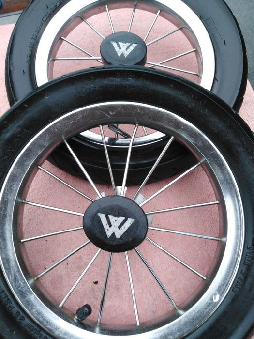 Kolo do wozka pompowane